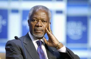 Kofi Annan: Everyone to Take Part in Struggle against Climate Change