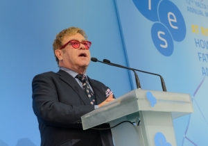 Sir Elton John at 12th YES Annual Meeting