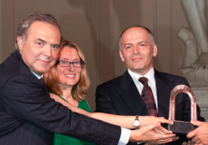 Ukrainian businessman and philanthropist, Victor Pinchuk, is honored with the 2014 Palazzo Strozzi Renaissance Man of the Year Award