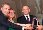 Ukrainian businessman and philanthropist, Victor Pinchuk, is honored with the 2014 Palazzo Strozzi Renaissance Man of the Year Award