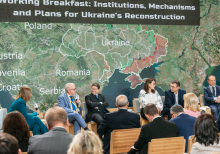 Working Breakfast: Institutions, Mechanisms and Plans for Ukraine’s Reconstruction - YES WAR ROOM