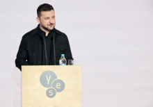 A Conversation with the President of Ukraine Volodymyr Zelenskyy during YES 2025
