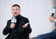 A Conversation with the President of Ukraine Volodymyr Zelenskyy during YES 2025