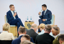 A Conversation with the President of Finland Alexander Stubb during YES 2025