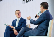 A Conversation with the President of Finland Alexander Stubb during YES 2025