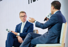 A Conversation with the President of Finland Alexander Stubb during YES 2025