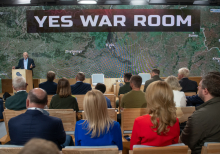 Відкриття YES WAR ROOM "Майбутнє вирішується в Україні" - YES WAR ROOM