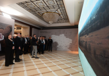 Opening of the Russian War Crimes Exhibition during Informal YES Gathering "One Year - Stay in Fight"