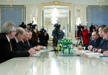 Зустріч Членів Наглядової Ради Ялтинської Європейської Стратегії з керівниками України та лідерами політичних партій