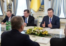 Зустріч членів Наглядової ради Ялтинської європейської стратегії з Президентом України та урядовими діячами