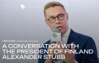 A Conversation with the President of Finland Alexander Stubb during YES 2025
